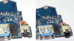 Repair DC Powerjack Mainboard